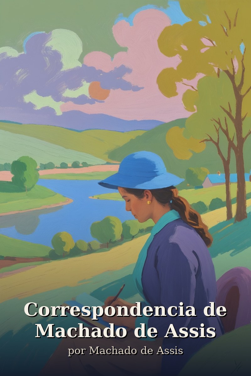 Capa do livro Correspondencia de Machado de Assis